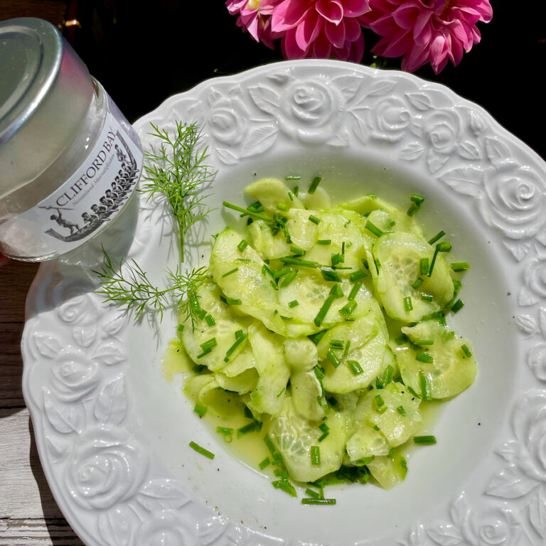 GURKENSALAT erfrischend leicht - Clifford Bay Meersalz